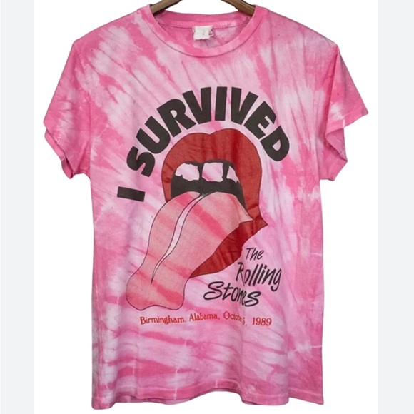 MadeWorn Rolling Stones '89 Tour Unisex Tee Size XS - Picture 2 of 5